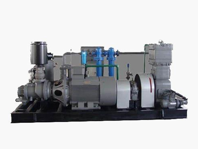 Middle pressure(30-40bar) screw booster air compressor combined